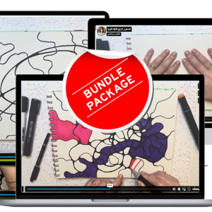 كورس الرسم العلاجي  يتضمن العرض جميع المستويات